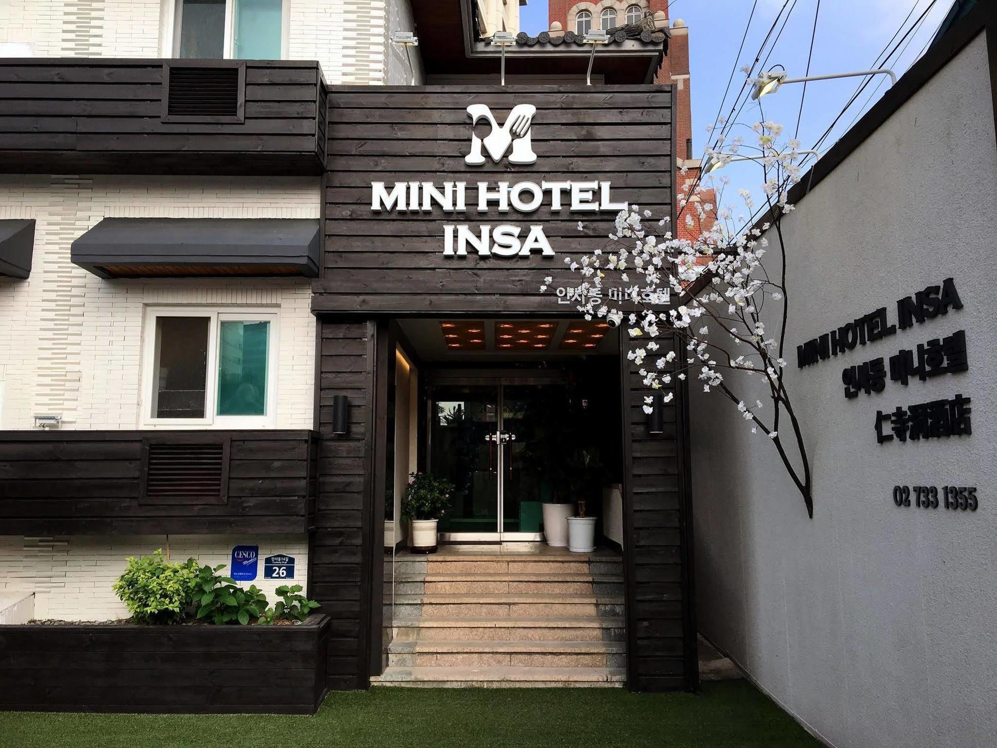 Mini Hotel Insa Сеул Экстерьер фото